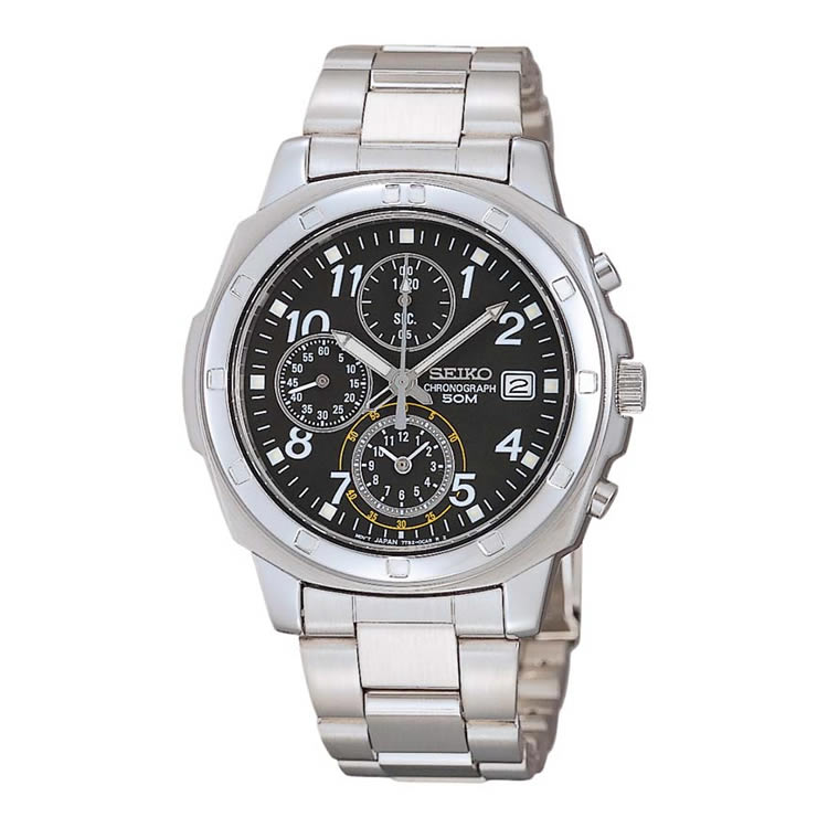 （正規逆輸入品）セイコー SEIKO 腕時計 海外モデル SND195P1(SND195P) SZER027 メンズ 海外セイコー クオーツ ステンレスバンド 多針アナログ メーカー保証3年（デジタルライフ）