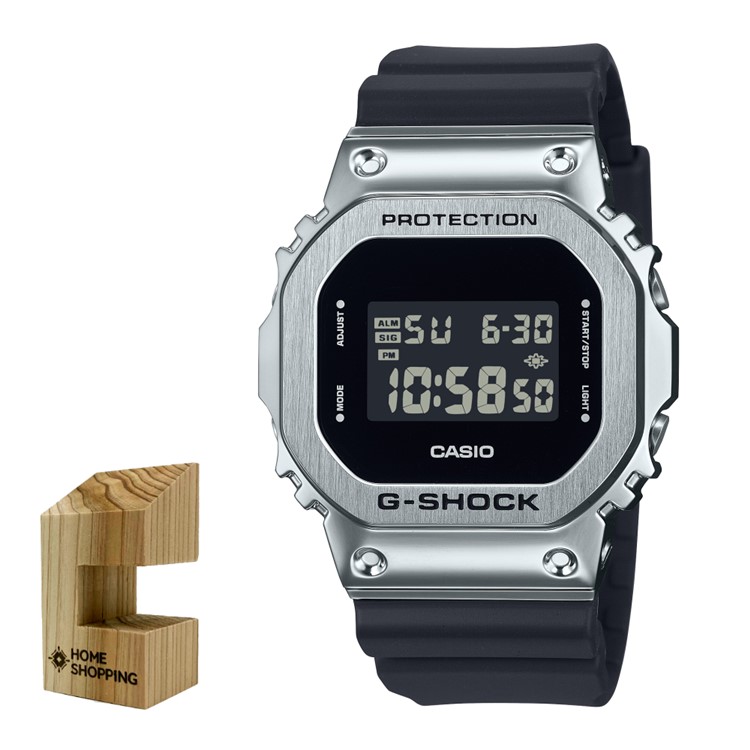 （木製時計スタンド付）カシオ CASIO 腕時計 GM-5600U-1JF Gショック オリジン G-SHOCK ORIGIN メンズ LEDバックライト クオーツ 樹脂バンド デジタル メーカー保証1年（国内正規品）（デジタルライフ）