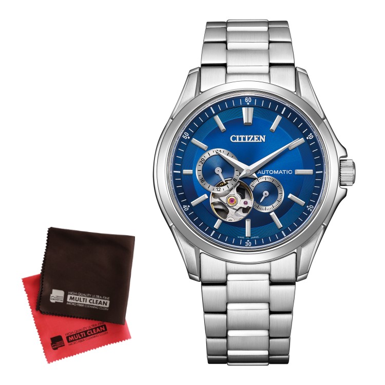 （お手入れクロス付）シチズン CITIZEN 腕時計 NP1010-78L シチズンコレクション CITIZEN COLLECTION メンズ メカニカル オープンハート 自動巻き(手巻付) ステンレスバンド アナログ（国内正規品）（デジタルライフ） 27,027円