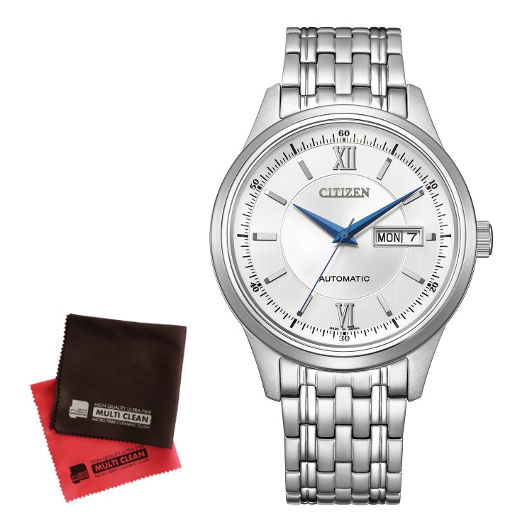 （お手入れクロス付）シチズン CITIZEN 腕時計 NY4050-62A シチズンコレクション CITIZEN COLLECTION メンズ メカニカル クラシックデイ＆デイト 自動巻 ステンレスバンド アナログ（国内正規品）（デジタルライフ）