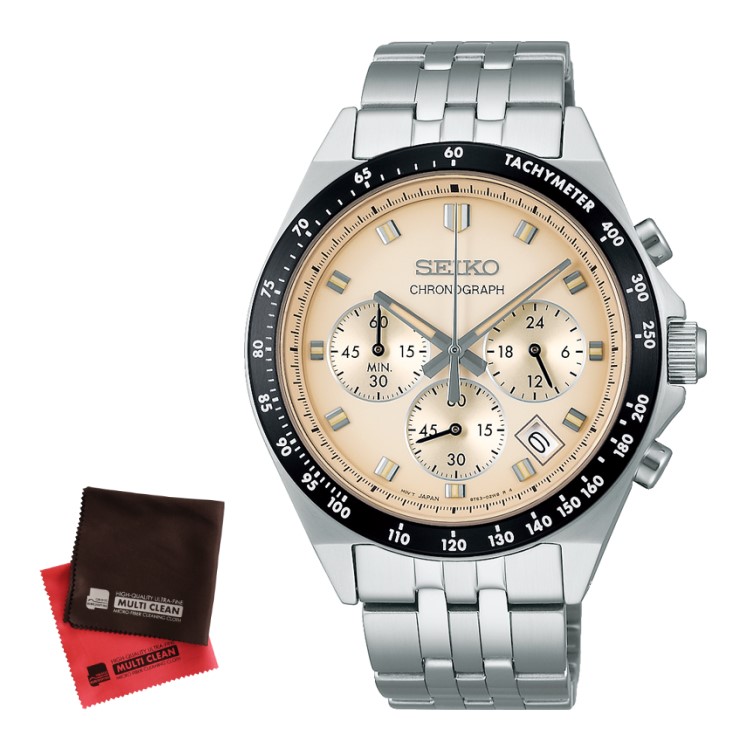 （お手入れクロス付）セイコーセレクション SEIKO SELECTION 腕時計 SBTR045 メンズ Sシリーズ クロノグラフ クオーツ ステンレスバンド 多針アナログ メーカー保証3年（国内正規品）（デジタルライフ）
