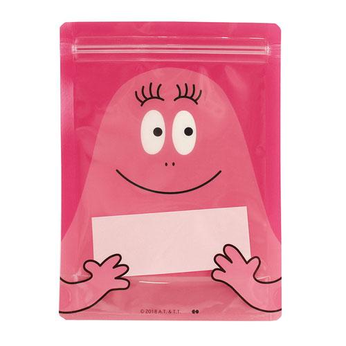 楽天市場 ジップバッグ Barbapapa バーバパパ 4枚入りジッパーバッグ ラッピング袋 キャラクター ジッパー 保存袋 ジップロック ジッパーバッグ ｋａｄｅｒｉａ