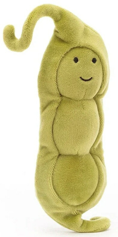 ジェリーキャット Vivacious Pea エンドウ豆 マメ JELLY CAT Amuseable 野菜シリーズ 枝豆 さやえんどう キヌサヤ きぬさや