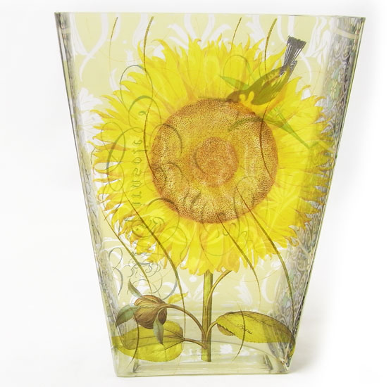 Kaderia Limited Article Vase Sunflower Sunflower Fringe Studio