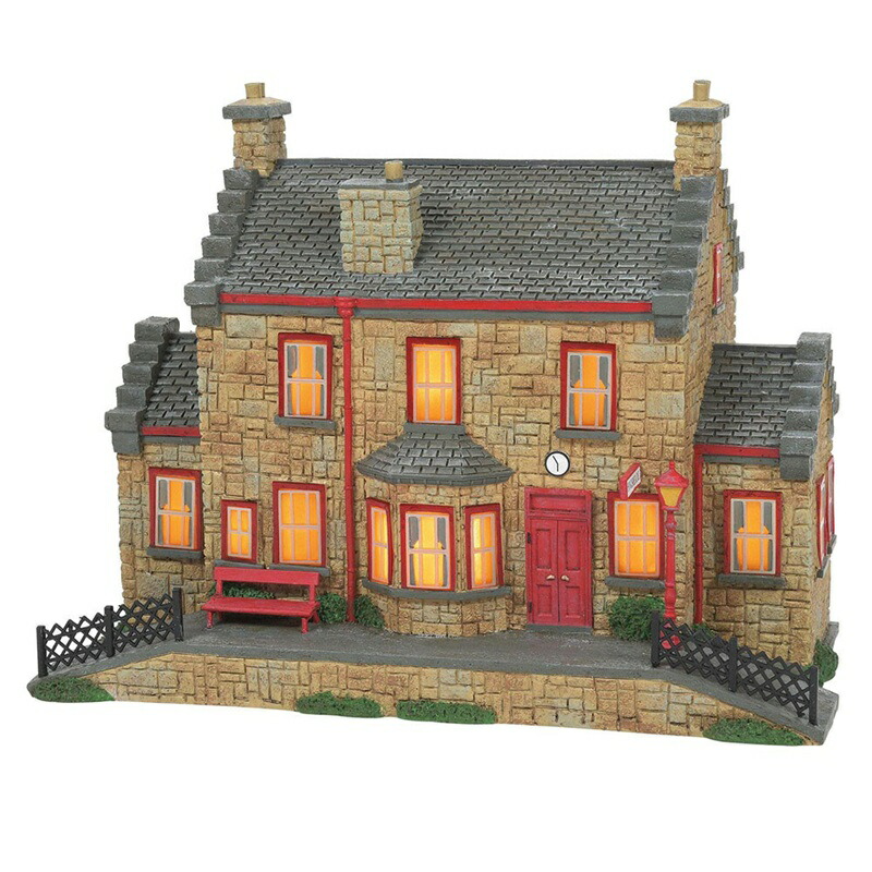 制限事項 ハリーポッター ともし火棲み家 ホグズミード駅  Department56 HarryPotter