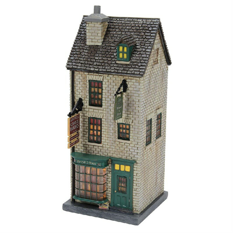 制限事項 ハリーポッター ともし火棲み家 フローリシュ＆ブロッツ本屋  Department56 HarryPotter
