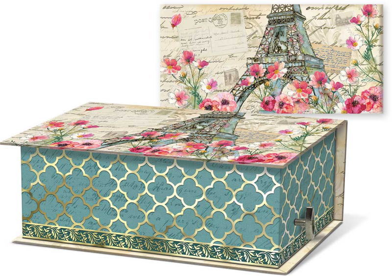 美品　アンティーク　パンチスタジオ　punch studio ボックス Amazon.com: Punch Studio Book Box, Multicolored : Home & Kitchen
