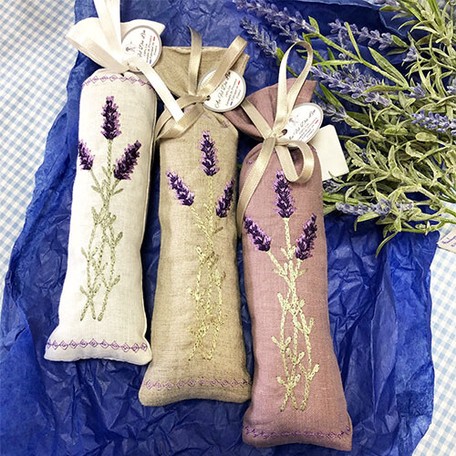 楽天市場 ロングラベンダーサシェ 1リボン 3色展開 オフィルデュランau Fil Du Lin フランス製サシェ 南フランス プロバンス 天然素材 Sachet De Lavandin Longホワイト ｋａｄｅｒｉａ