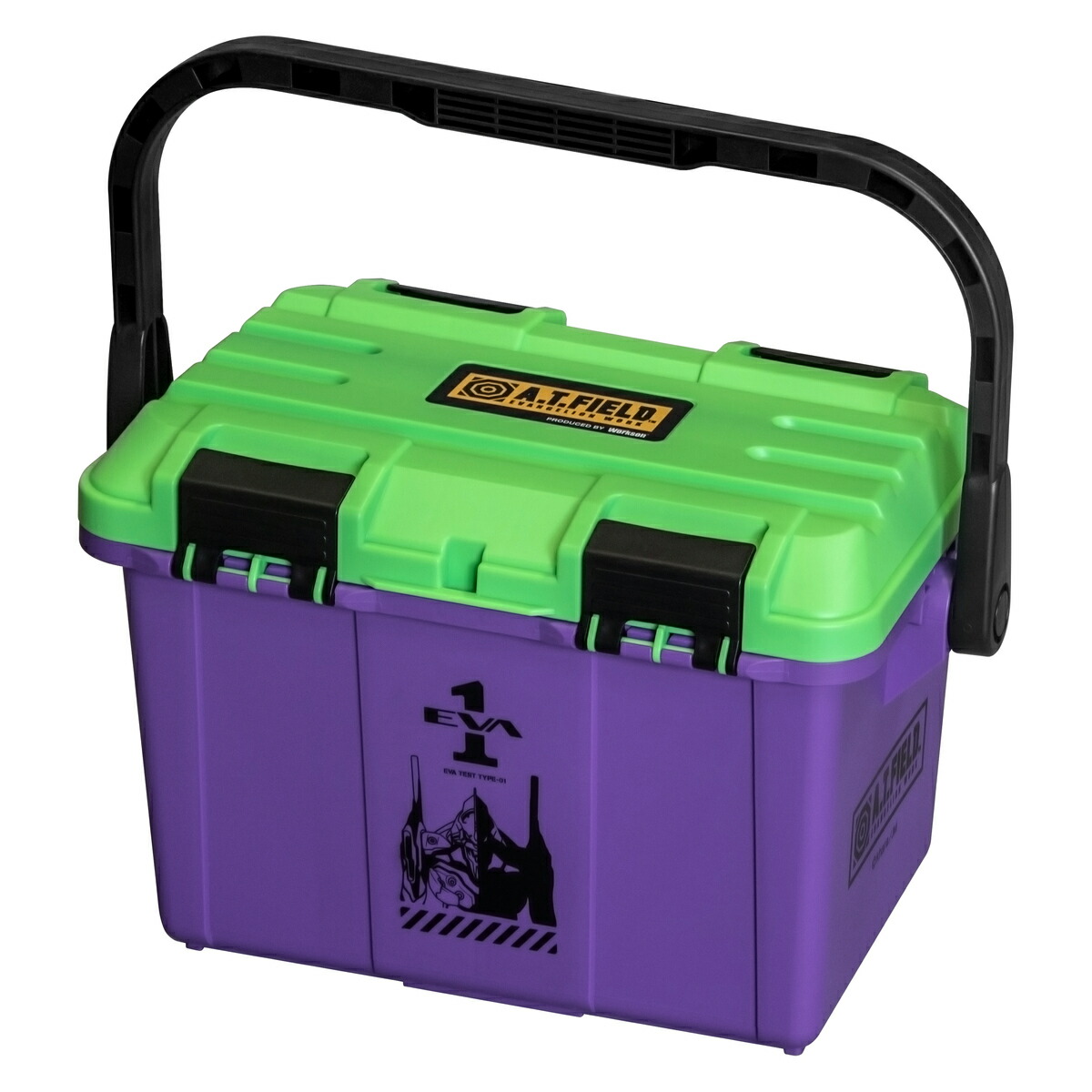 楽天市場 A T Field ツールボックス 17l 初号機モデル Atf 101 送料無料 あす楽 エヴァンゲリオン エヴァ グッズ コラボ 初号機 シンジ Diy 工具 キャンプ アウトドア レジャー 釣り具 ドカット ボックス Box 収納 リングスター 日本製 角の道具屋