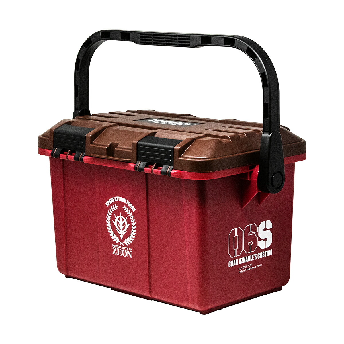 機動戦士 ガンダム ツールボックス 17L シャア専用モデル G-101 【 送料無料 ククルスドアン DIY アウトドア キャンプ フィッシング 釣り 工具箱 】