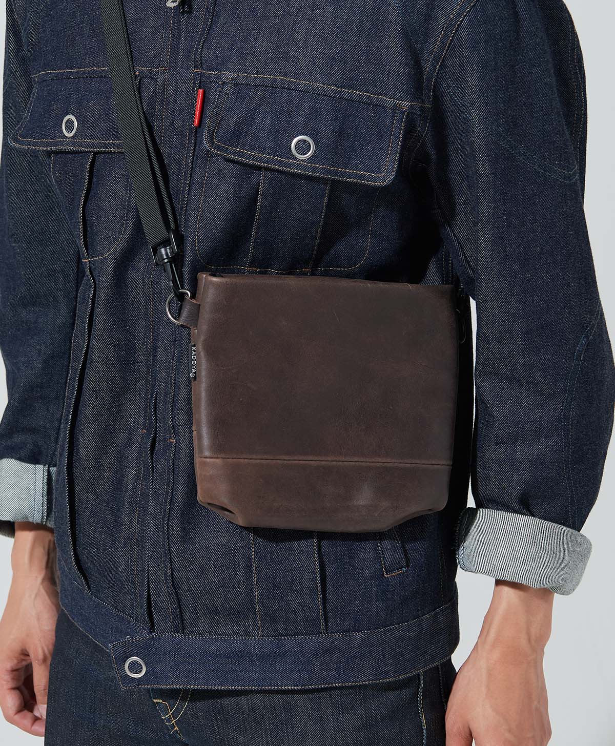 カドヤ(KADOYA) ミニボストンバッグ ほどよいサイズ感のボストンバッグ