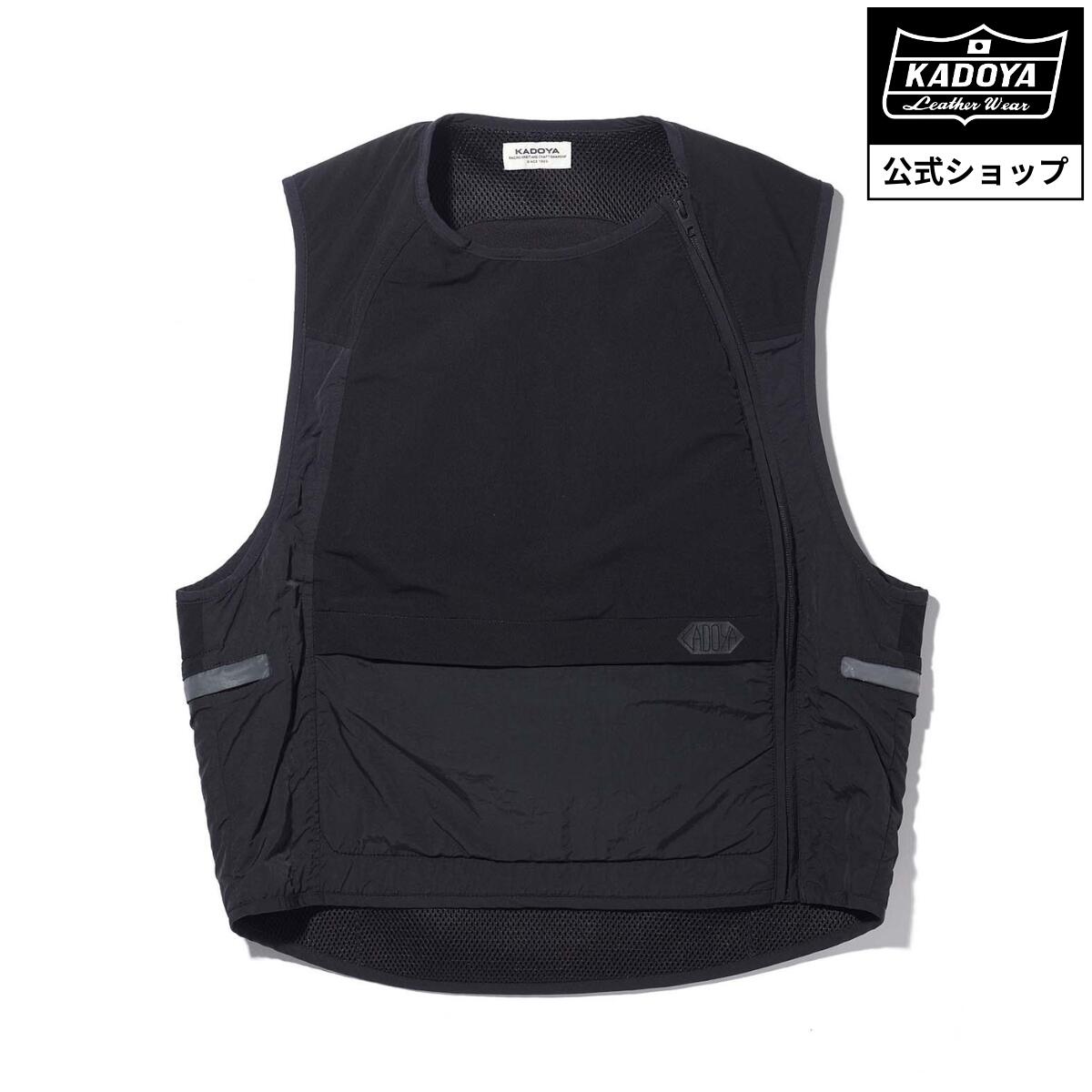 KADOYA ANORAK VEST / ブラック カドヤ公式 店