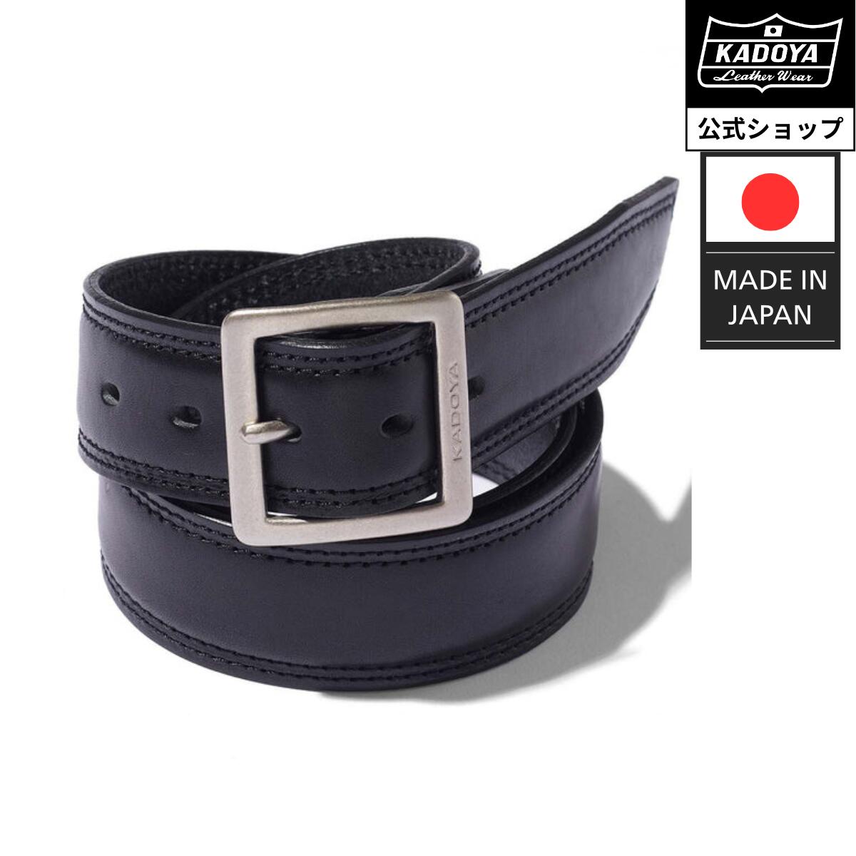 KADOYA STR-BELT / ブラック カドヤ公式 店|KADOYA公式 店