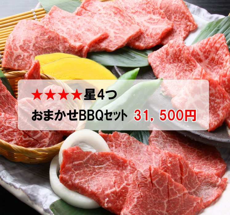 <br><br>おまかせ焼肉バーベキューセット(31,500円)<br>送料無料 BBQ 幹司さん楽々 お花見 かどや牧場 国産牛【福袋】