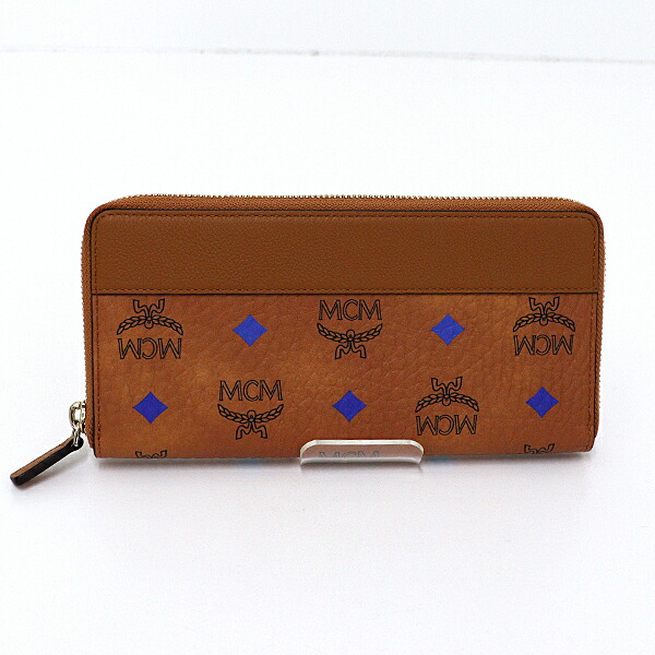 A BATHING APE ｘ MCM エイプ　財布 人気話題コラボ！BAPE x MCM Shark Zip Around Wallet Visetos (A