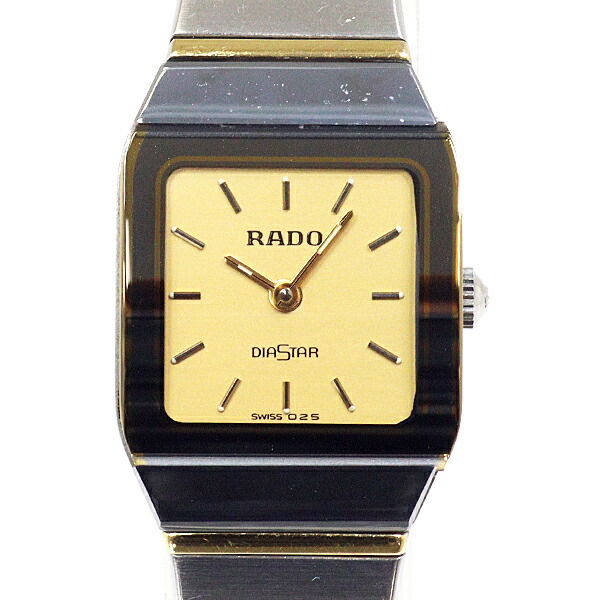 楽天市場】RADO(ラドー) ダイヤスター 133.9505.3 ゴールド文字