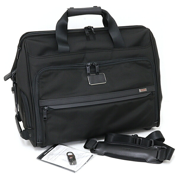 トゥミ TUMI ALPHA ビジネスバッグ ボストンバッグ アルファスリー ナイロン 2203126D3 1173121041 ブラック 【中古】Aランク｜質かづさや