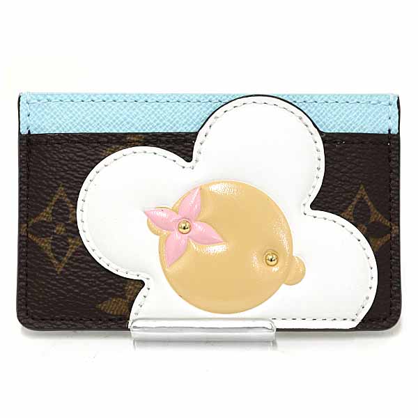 ルイ ヴィトン LOUIS VUITTON 歌留多容れもの オポルト カルト・サーンプル 帆布 M12213 モノグラム アズール 凍結 未当て嵌める品