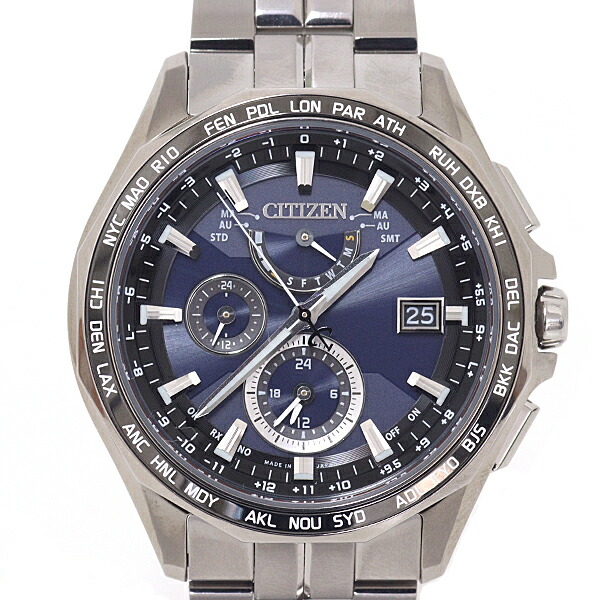 【美品】シチズン エクシード メンズ腕時計 H410-T003826 チタン製 EXCEED(CITIZEN) 【美品】CITIZEN シチズン エクシード エコ