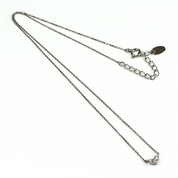 楽天市場】4℃ ヨンドシー K10 WG ダイヤモンド カラーストーン 付