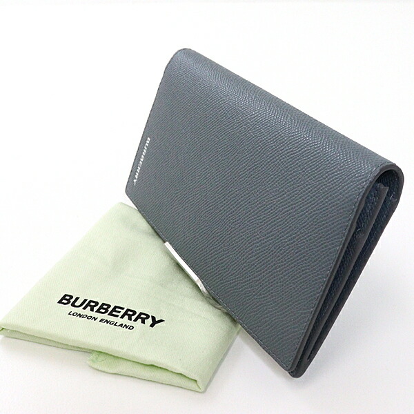 未使用BURBERRYレザー長財布　オーガナイザー　ロンドンチェック　紺　袋付き 未使用BURBERRYレザー長財布 オーガナイザー ロンドンチェック 紺 袋