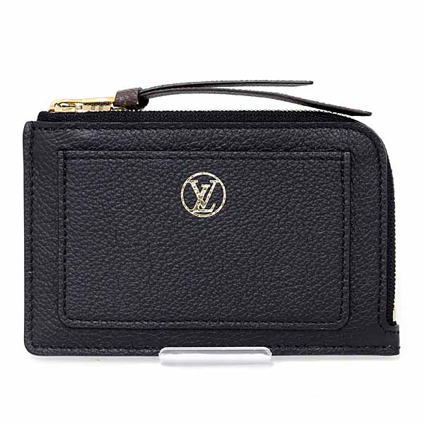 ルイ ヴィトン LOUIS VUITTON 歌留多容れもの オポルト ブーム･ロウキー コインケース なめし革 M14550 ノワール 黒いこと 【中古】S序列付ける
