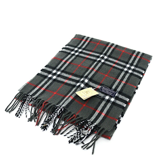 新品未使用☆バーバリーズ　ノバチェック　マフラー　ラムウール100％　タグ　袋付 BURBERRY - バーバリーズ ラムウール ショートマフラー 長さ