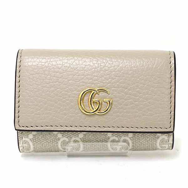 GUCCI グッチ　GGスプリーム　キーケース　リボン GUCCI グッチ GGスプリーム キーケース リボン