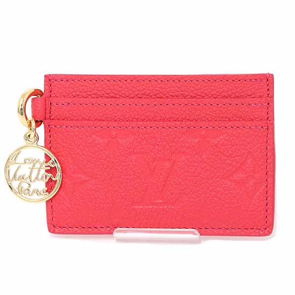 ルイ ヴィトン LOUIS VUITTON 歌留多容れもの オポルト ブーム･LV 引きつける カウハイドレザー M28129 オランダ苺さくら色 未当て嵌める品