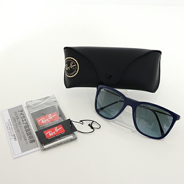 レイバン Ray-Ban サングラス RB4344col.6535　ブルー ゴールド 【中古】Aランク 楽天市場】レイバン Ray-Ban サングラス RB4344col.6535 ブルー