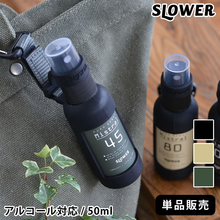 楽天市場 カラビナ付きスプレーボトル 50ml 単品 アルコール対応 アルコールスプレー 容器 Slower スロウワー 空容器 アルコール80 まで可 詰め替えボトル 携帯 スプレーボトル おしゃれ アウトドア 虫よけスプレー キッズ 子供 楓奏 ナチュラル雑貨かえでそう