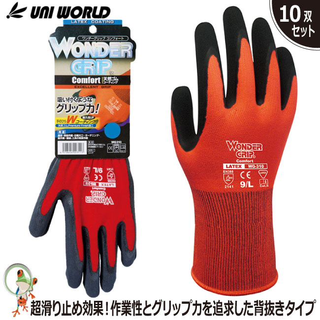 楽天市場】【☆送料無料☆】作業用 手袋 ワンダーグリップ エアロ