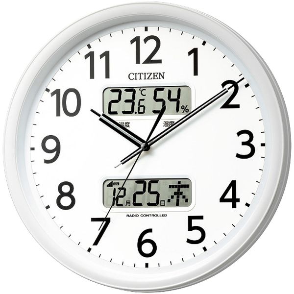リズム時計工業 シチズン 電波掛時計 8FYA06-003 ギフト 贈り物 送料無料[24]