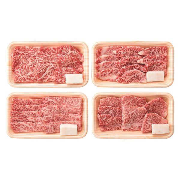 父の日 松阪牛人気の焼肉4種食べ比べセット 480g ギフト 贈り物 送料無料【産直】[24]