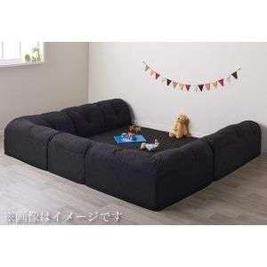 こたつに合わせるフロアコーナーソファ Wille ヴィレ コの字 マット部分サイズ 142×142cm 厚さ40mm[00]