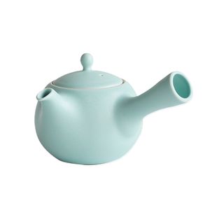 結　美濃焼　急須　330ml　浅葱　30593　[01]