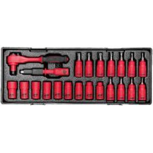 【JTC】6.3mm　22PCS　絶縁ソケットセット　JTCK9221 [05]
