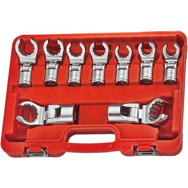 【JTC】9PCS フレキシブルクローフットレンチセット JTC6774[05]｜kagu＊kagu ～家具と雑貨のお店～