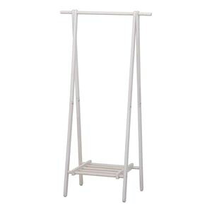 木製ハンガー ジョイント 75 WH ホワイト （入数：3点）[09]｜kagu＊kagu ～家具と雑貨のお店～