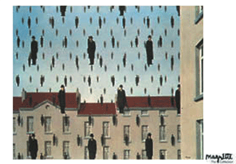 楽天市場 ルネ マグリット Rene Magritte ポスター アート ポスター Golconde 鏡 ミラー 洗面 インテリア Ivy