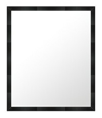 クールなブラック色 鏡 壁掛け ミラー 335x437 長方形 国産 壁掛け鏡 壁掛けミラー ウォールミラー 姿見 鏡 全身 吊り下げ シンプル モダン 北欧 おしゃれ 額 フレーム 額縁 角型 四角 四角形 黒 黒色 引越し 新生活 お祝い 母の日 送料無料