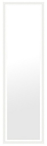 ＼今だけP2倍+送料無料!!／ ホワイト色のインテリアに 姿見 鏡 壁掛け ミラー 354x1254 長方形 国産 壁掛け鏡 壁掛けミラー 全身鏡 ウォールミラー 姿見 全身 鏡 吊り下げ シンプル モダン 北欧 おしゃれ 額 フレーム 額縁 角型 四角 四角形 白 白色
