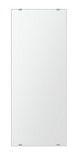 クリスタル ミラー 洗面鏡 浴室鏡 250x700mm 長方形 シンプルカット 洗面 鏡 浴室 壁掛け ミラー 日本製 5mm厚 壁掛け鏡 ウオールミラー 防湿鏡 姿見 全身 洗面台 防湿 お風呂 角型 四角 四角形 引越し 新生活 お祝い 母の日 送料無料