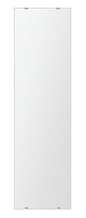 クリスタル ミラー 250x1000mm 長方形 シンプルカット 鏡 壁掛け ミラー 壁掛け 日本製 5mm厚 玄関 リビング 寝室 トイレ 壁掛け鏡 ウオールミラー 姿見 全身 角型 四角 四角形 引越し 新生活 お祝い 母の日 送料無料