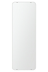 クリスタル ミラー 350x1000mm 角丸四角形 シンプルカット 鏡 壁掛け ミラー 壁掛け 日本製 5mm厚 玄関 リビング 寝室 トイレ 壁掛け鏡 ウオールミラー 姿見 全身 角が丸い 角型 四角 四角形 夏セール 送料無料 模様替え｜鏡 ミラー 洗面 インテリア IVY