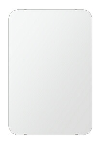 トイレ 鏡 608x912mm 角丸四角形 シンプルカット トイレ鏡 鏡 トイレ 壁掛け ミラー 壁掛け 日本製 5mm厚 取付金具と説明書 壁掛け鏡 プレゼント 引越し お祝い 新築 祝い 改築 結婚 開院 開店 開業 創立 記念 お返し 角型 四角 四角形 引越し 新生活 お祝い 母の日 送料無料 15,184円