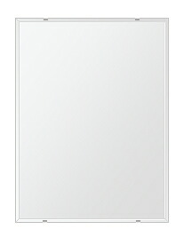 ＼今だけP2倍+送料無料!!／ クリスタル ミラー 600x800mm 長方形 クリスタルカット 鏡 壁掛け ミラー 壁掛け 日本製 5mm厚 玄関 リビング 寝室 トイレ 壁掛け鏡 ウオールミラー 姿見 全身 角型 四角 四角形