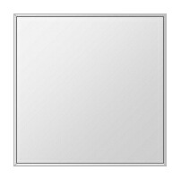 クリスタル ミラー 洗面鏡 浴室鏡 600x600mm 上下左右フレーム 正方形 鏡 壁掛け ミラー 日本製 5mm厚 壁掛け鏡 ウオールミラー 防湿鏡 姿見 全身 洗面台 防湿 お風呂 角型 四角 四角形 引越し 新生活 お祝い 母の日 送料無料