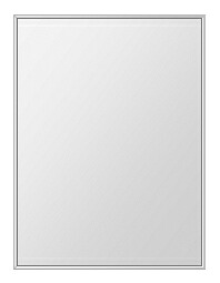 クリスタル ミラー 洗面鏡 浴室鏡 600x800mm 上下左右フレーム 長方形 鏡 壁掛け ミラー 日本製 5mm厚 壁掛け鏡 ウオールミラー 防湿鏡 姿見 全身 洗面台 防湿 お風呂 角型 四角 四角形 引越し 新生活 お祝い 母の日 送料無料