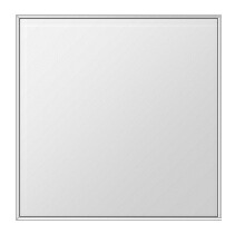 ＼今だけP2倍+送料無料!!／ クリスタル ミラー 650x650mm 上下左右フレーム 正方形 鏡 壁掛け ミラー 壁掛け 日本製 5mm厚 玄関 リビング 寝室 トイレ 壁掛けミラー ウオールミラー 姿見 全身 角型 四角 四角形